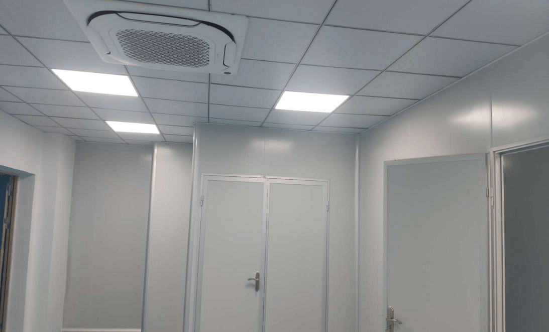 湖北房縣口罩十萬(wàn)級(jí)無塵車間工程完工